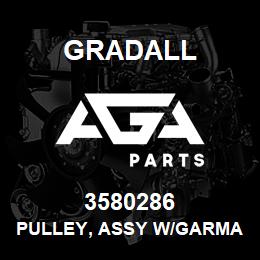 3580286 Gradall PULLEY, ASSY W/GARMAX | AGA Parts