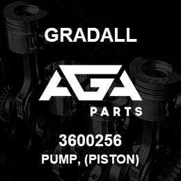 3600256 Gradall PUMP, (PISTON) | AGA Parts