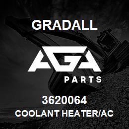 3620064 Gradall COOLANT HEATER/AC | AGA Parts