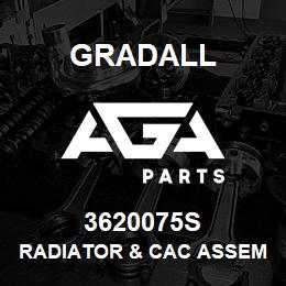 3620075S Gradall RADIATOR & CAC ASSEMBLY | AGA Parts