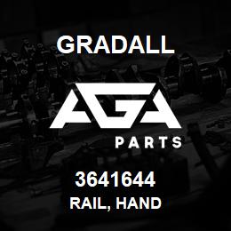 3641644 Gradall RAIL, HAND | AGA Parts