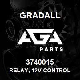 3740015 Gradall RELAY, 12V CONTROL | AGA Parts