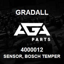 4000012 Gradall SENSOR, BOSCH TEMPERATURE | AGA Parts