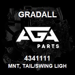 4341111 Gradall MNT, TAIL/SWING LIGHT | AGA Parts