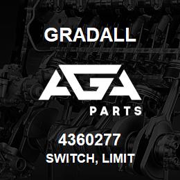 4360277 Gradall SWITCH, LIMIT | AGA Parts