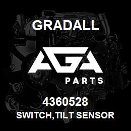 4360528 Gradall SWITCH,TILT SENSOR | AGA Parts