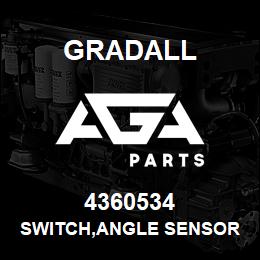 4360534 Gradall SWITCH,ANGLE SENSOR | AGA Parts