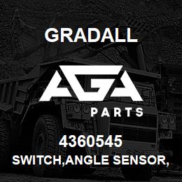 4360545 Gradall SWITCH,ANGLE SENSOR,DIGITAL | AGA Parts