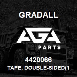 4420066 Gradall TAPE, DOUBLE-SIDED(1"X 36YDS) | AGA Parts