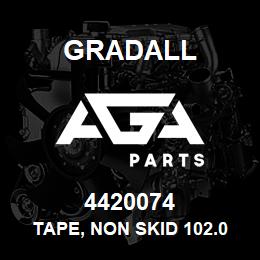 4420074 Gradall TAPE, NON SKID 102.00 X 1330.0 | AGA Parts