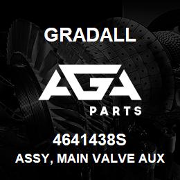 4641438S Gradall ASSY, MAIN VALVE AUX W/MTR SPL | AGA Parts