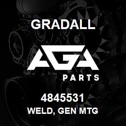 4845531 Gradall WELD, GEN MTG | AGA Parts