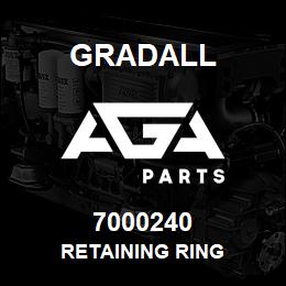 7000240 Gradall RETAINING RING | AGA Parts