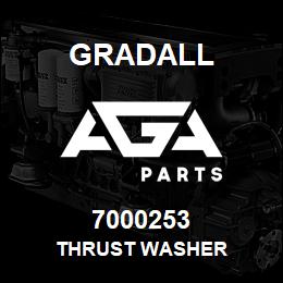 7000253 Gradall THRUST WASHER | AGA Parts