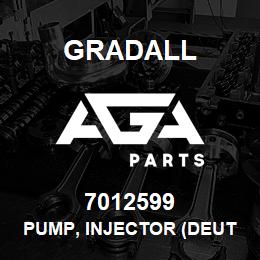 7012599 Gradall PUMP, INJECTOR (DEUTZ-F2L1011) | AGA Parts