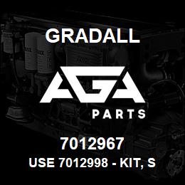 7012967 Gradall USE 7012998 - KIT, SEAL | AGA Parts