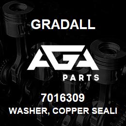 7016309 Gradall WASHER, COPPER SEALING | AGA Parts