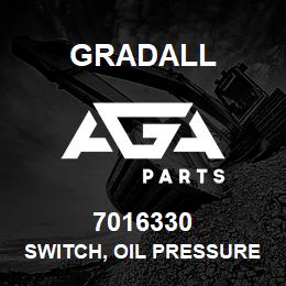 7016330 Gradall SWITCH, OIL PRESSURE | AGA Parts