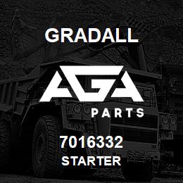 7016332 Gradall STARTER | AGA Parts