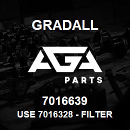 7016639 Gradall USE 7016328 - FILTER, FUEL | AGA Parts