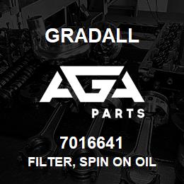 7016641 Gradall FILTER, SPIN ON OIL | AGA Parts