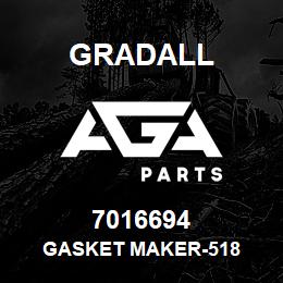 7016694 Gradall GASKET MAKER-518 | AGA Parts