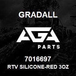 7016697 Gradall RTV SILICONE-RED 3OZ TUBE | AGA Parts