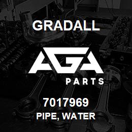 7017969 Gradall PIPE, WATER | AGA Parts