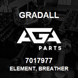 7017977 Gradall ELEMENT, BREATHER | AGA Parts