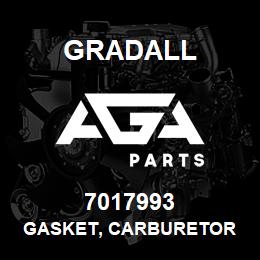 7017993 Gradall GASKET, CARBURETOR | AGA Parts