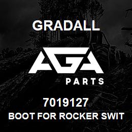 7019127 Gradall BOOT FOR ROCKER SWITCH | AGA Parts