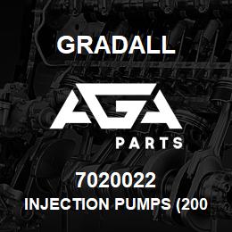 7020022 Gradall INJECTION PUMPS (2000154) | AGA Parts