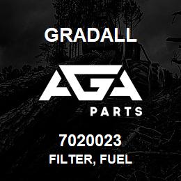 7020023 Gradall FILTER, FUEL | AGA Parts