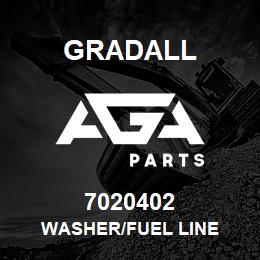 7020402 Gradall WASHER/FUEL LINE | AGA Parts