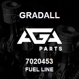 7020453 Gradall FUEL LINE | AGA Parts