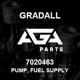 7020463 Gradall PUMP, FUEL SUPPLY | AGA Parts