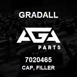 7020465 Gradall CAP, FILLER | AGA Parts