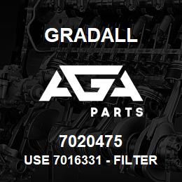 7020475 Gradall USE 7016331 - FILTER, OIL | AGA Parts