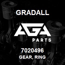 7020496 Gradall GEAR, RING | AGA Parts