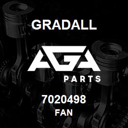 7020498 Gradall FAN | AGA Parts