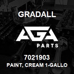 7021903 Gradall PAINT, CREAM 1-GALLON CAN | AGA Parts