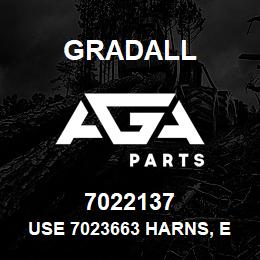 7022137 Gradall USE 7023663 HARNS, ENGINE CTRL | AGA Parts