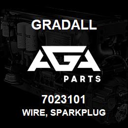 7023101 Gradall WIRE, SPARKPLUG | AGA Parts