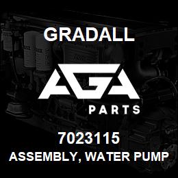 7023115 Gradall ASSEMBLY, WATER PUMP | AGA Parts