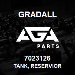 7023126 Gradall TANK, RESERVIOR | AGA Parts