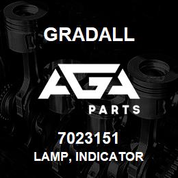 7023151 Gradall LAMP, INDICATOR | AGA Parts