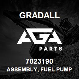 7023190 Gradall ASSEMBLY, FUEL PUMP | AGA Parts