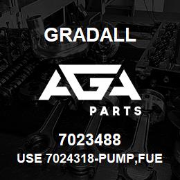 7023488 Gradall USE 7024318-PUMP,FUEL INJECT | AGA Parts