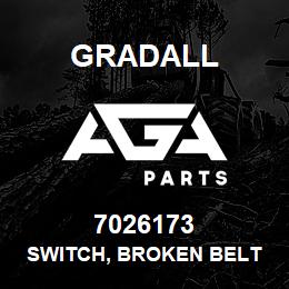 7026173 Gradall SWITCH, BROKEN BELT | AGA Parts