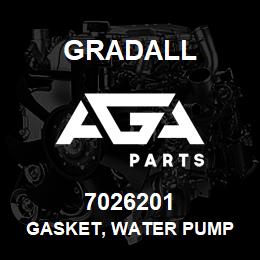 7026201 Gradall GASKET, WATER PUMP | AGA Parts